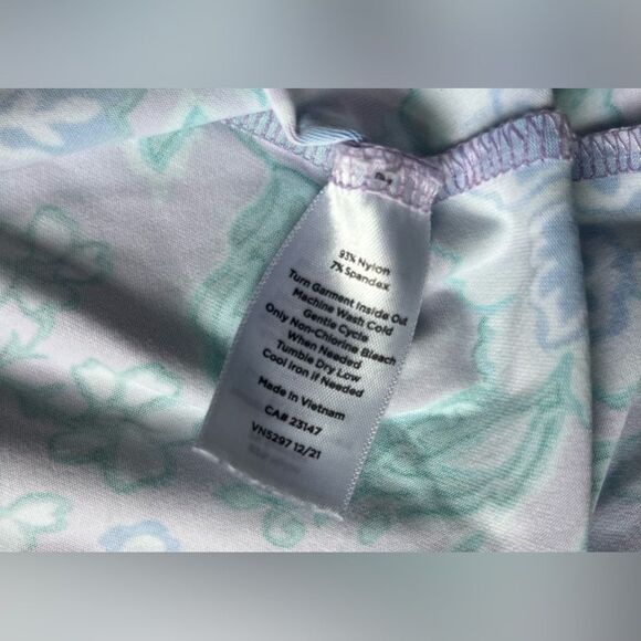 TALBOTS EFFORTLESS JERSEY SHIFT DRESS LARGE FLORAL WOMENS - Picture 5 of 8